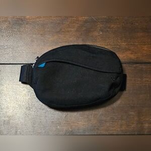 Vessi Twill Shoreline Belt Bag Waterproof Unisex Black